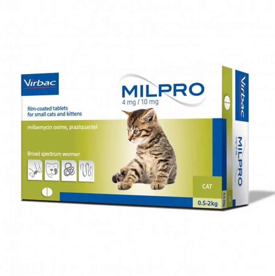 Milpro 4mg/10mg Za Male Mačke