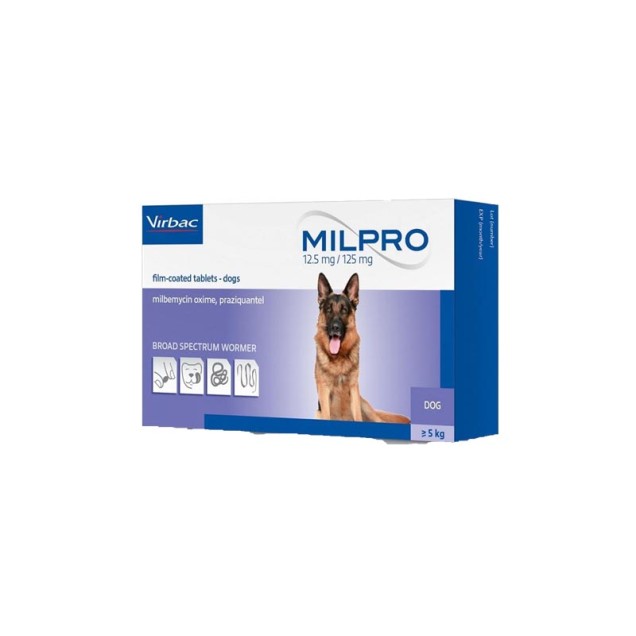 Milpro 12.5mg/125mg Za Pse