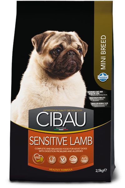 CIBAU Mini Sensitive - Jagnjetina 2,5kg